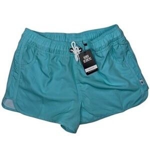 Bondi Beamers Womens Turquoise Blue Board Shorts Size 10 Swim Beachwear NWT